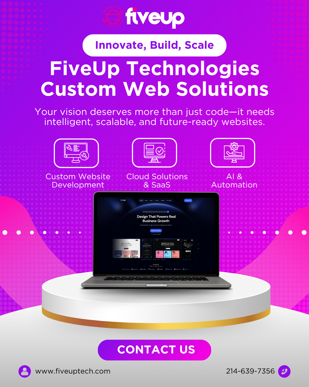 FiveUp Custom Web Solutions FiveUp Custom Web Solutions
