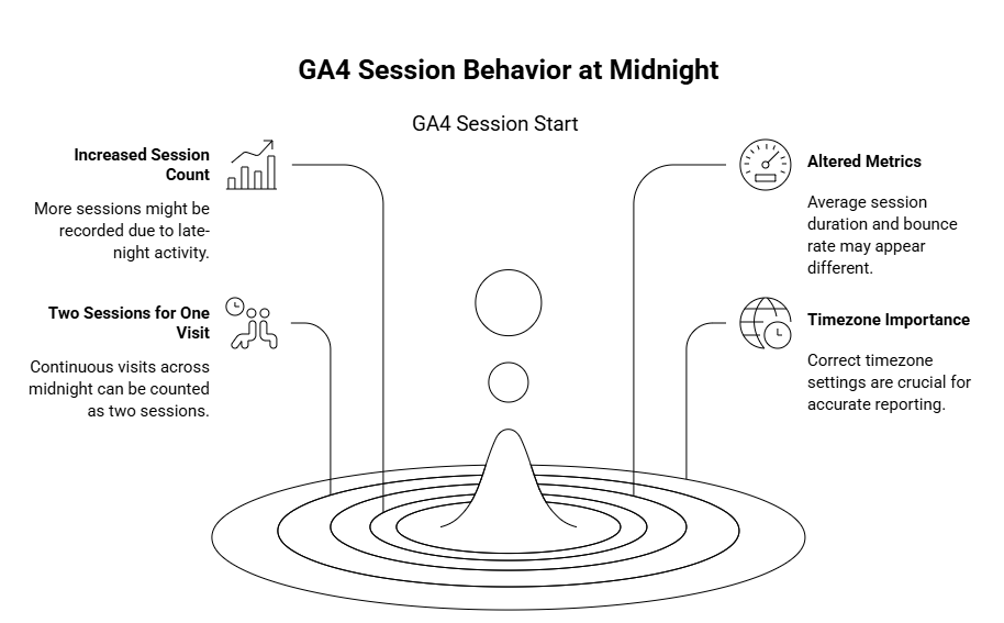 Does GA4 Start a New Session at Midnight? Understanding Session Behavior 2 does ga4 start a new session at midnight