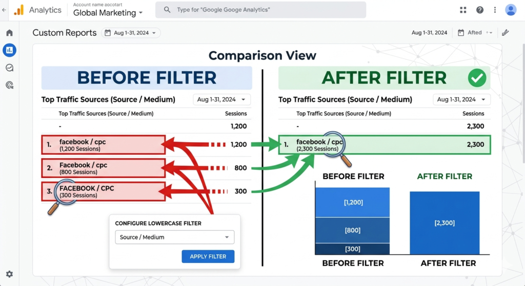 Is Google Analytics Case Sensitive