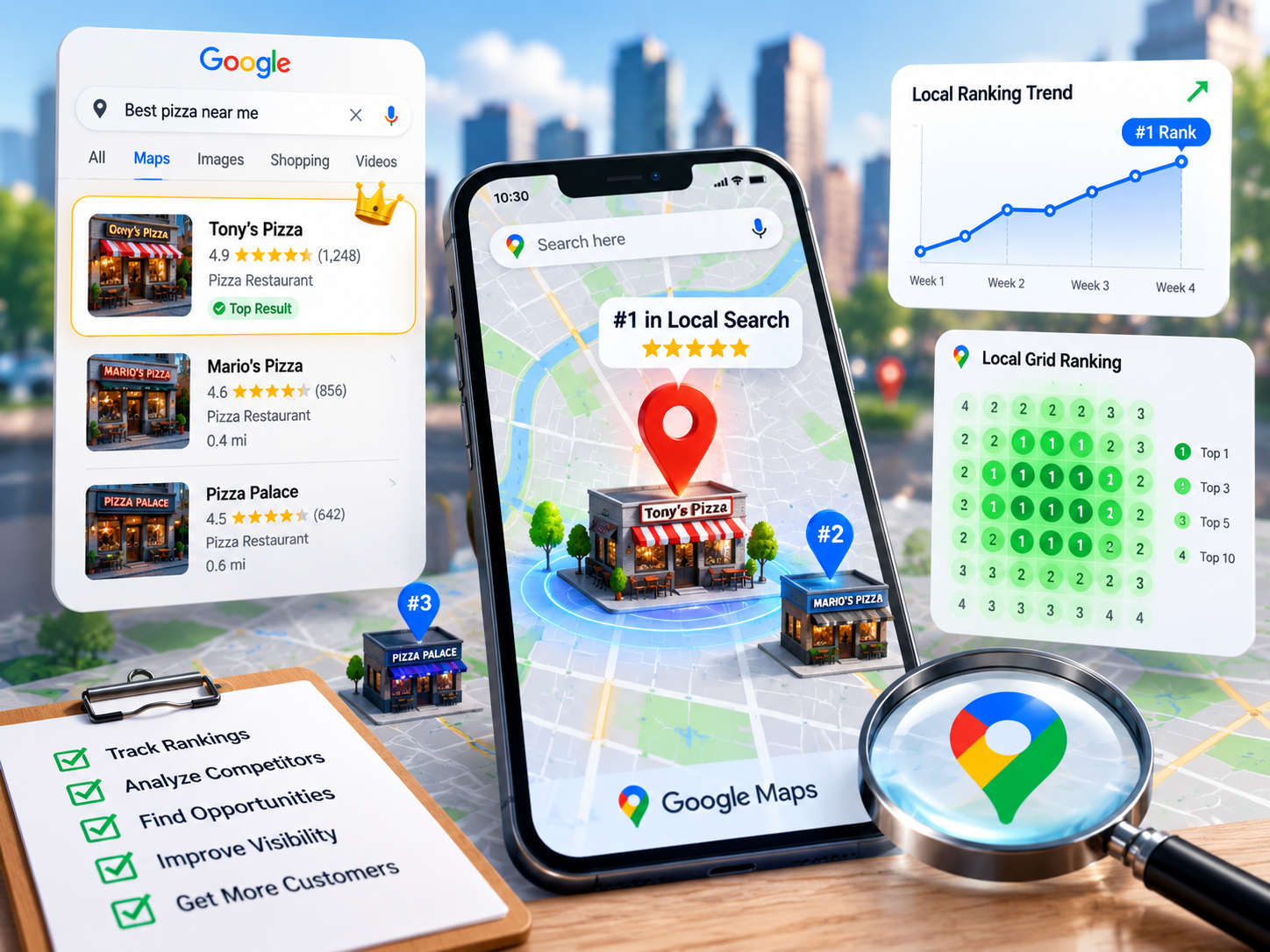 Google Maps Ranking Check: How to Track Local Rankings Accurately 2 Google Maps Ranking Check: How to Track Local Rankings Accurately