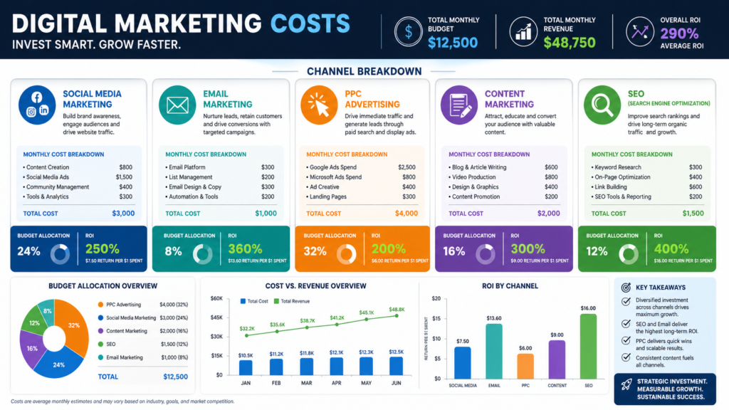 Digital Marketing Cost